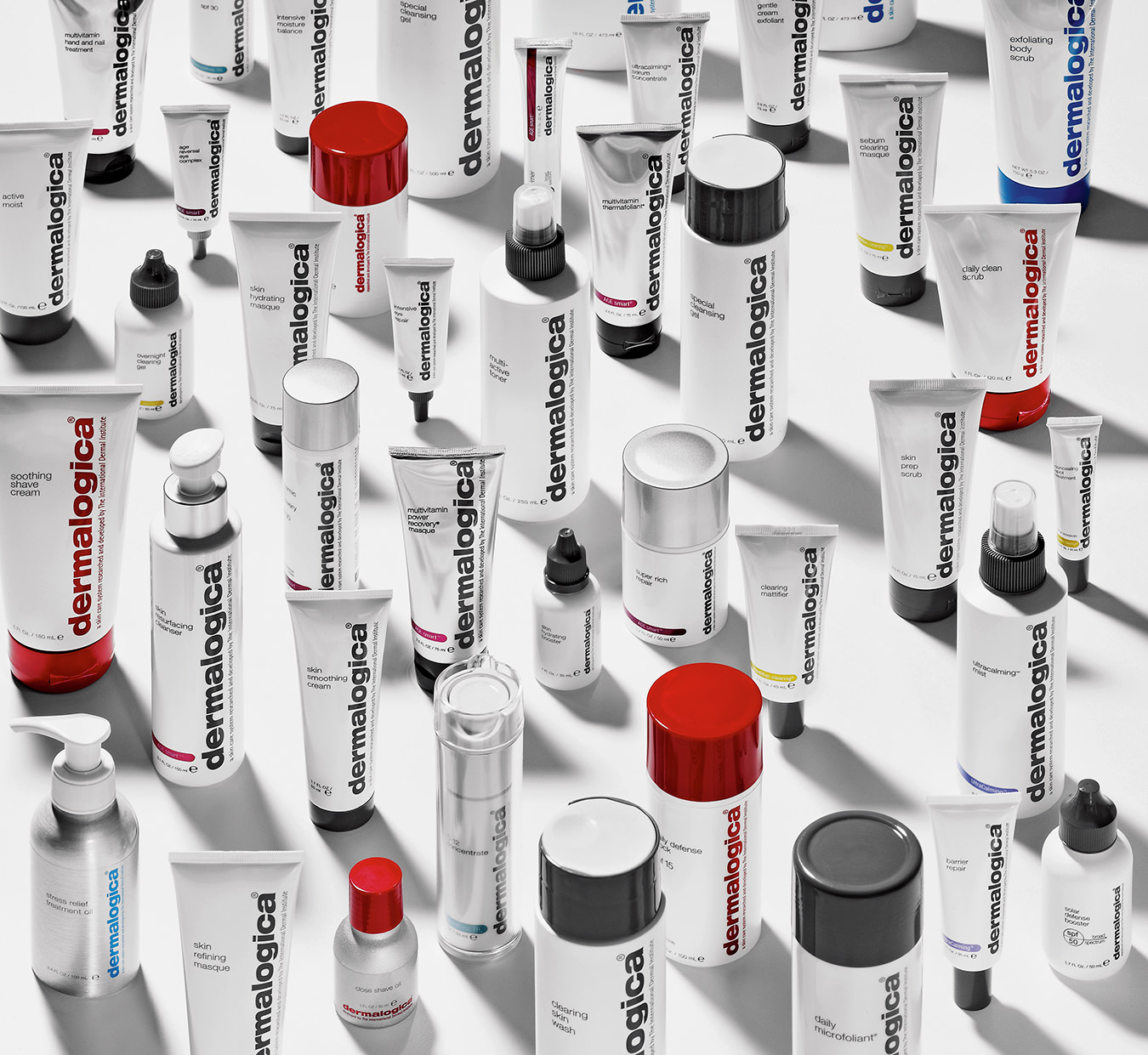 Professional Dermalogica skincare product range used at Freeda Body Contour Clinic in Ilford, London